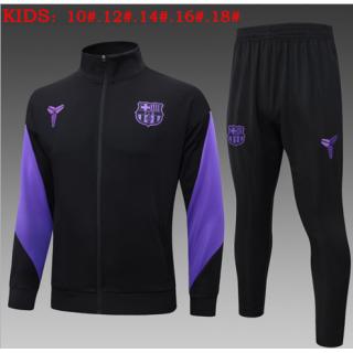 Chándal FC Barcelona 2025/26 (Black long zipper) - NIÑOS
